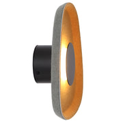 MORO 5W LED 3000K Black and Orange Felt Acoustic Wall Light