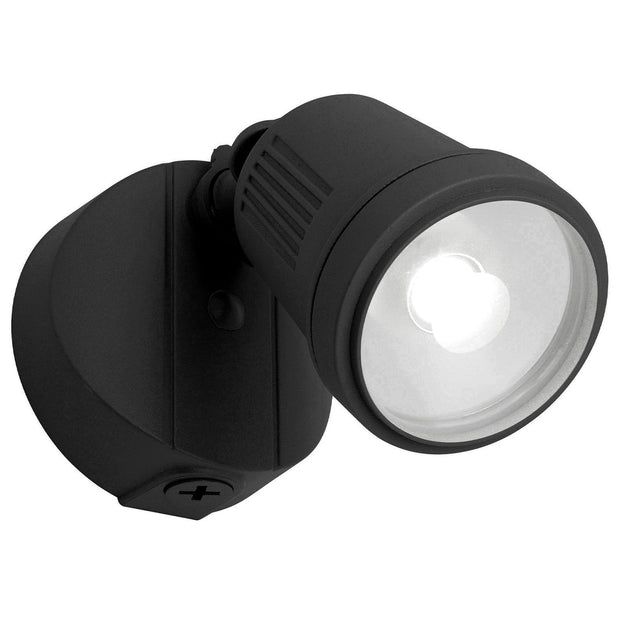 Otto II 12w LED Single Exterior Floodlight Black