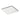 Saturn Square Exhaust Fan White Small