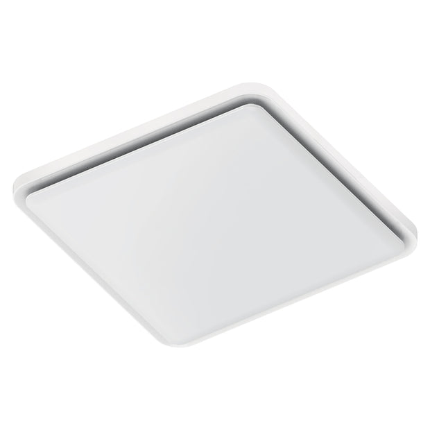 Saturn Square Exhaust Fan White Large
