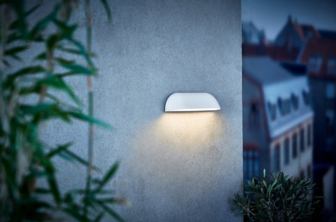Front 36 12W 3000K LED IP44 Wall Light White