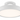 Fantom DC 480mm Bladeless Smart Close to Ceiling Fan White with Dimmable CCT LED Light