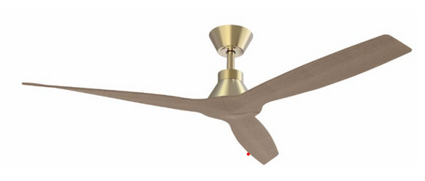 Triumph DC 52 Smart Ceiling Fan Antique Bronze and Walnut