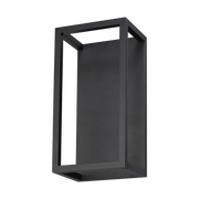 Mirage 12W LED Tricolour Wall Exterior Matt Black
