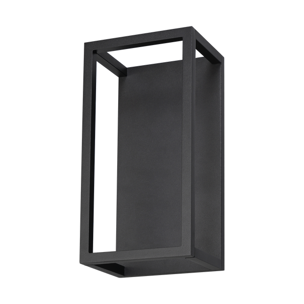 Mirage 12W LED Tricolour Wall Exterior Matt Black