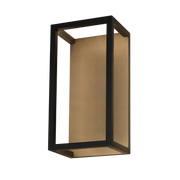 Mirage 12W LED Tricolour Wall Exterior Matt Black