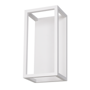 Mirage 12W LED Tricolour Wall Exterior Matt White