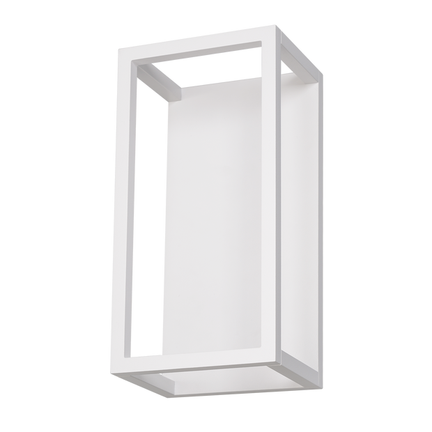Mirage 12W LED Tricolour Wall Exterior Matt White