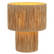 Nativa Large Table Lamp Natural Raffia