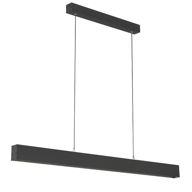 NAVARO II 40W LED CCT Triac Dimmable Black 1200mm Pendant