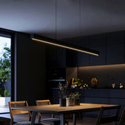 NAVARO II 40W LED CCT Triac Dimmable Black 1200mm Pendant
