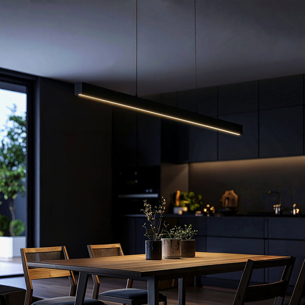 NAVARO II 40W LED CCT Triac Dimmable Black 1200mm Pendant