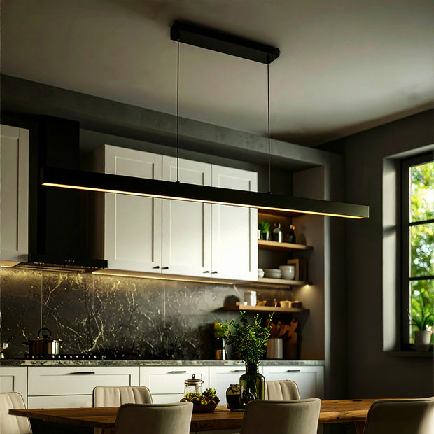 NAVARO II 60W LED CCT Triac Dimmable Black 2400mm Pendant