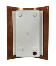 Ned E27 IP54 Grilled Wall Light Copper