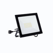50w LED 4000K IP65 Flood Light with Flex and Plug
