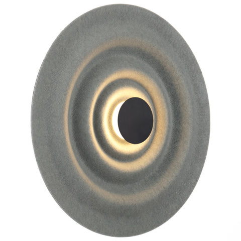 NIRO 5W LED 3000K 60cm Black and Grey Felt Ripple Acoustic Wall Light