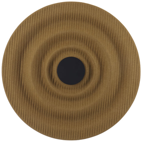NIRO 5W LED 3000K 60cm Black and Green Felt Ripple Acoustic Wall Light