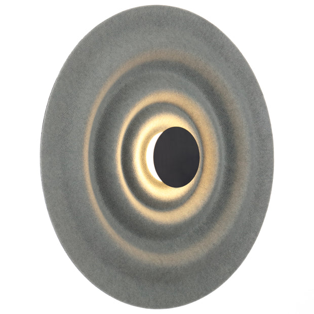 NIRO 5W LED 3000K 60cm Black and Orange Felt Ripple Acoustic Wall Light