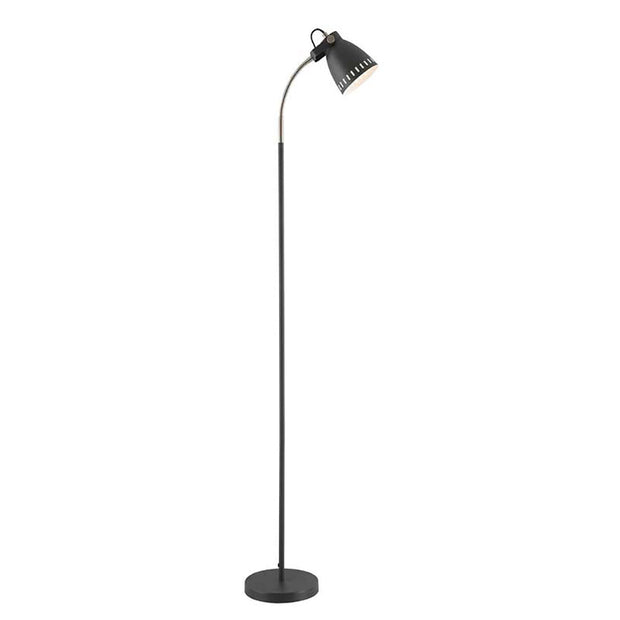 NOVA Dark Grey E27 Adjustable Floor Lamp