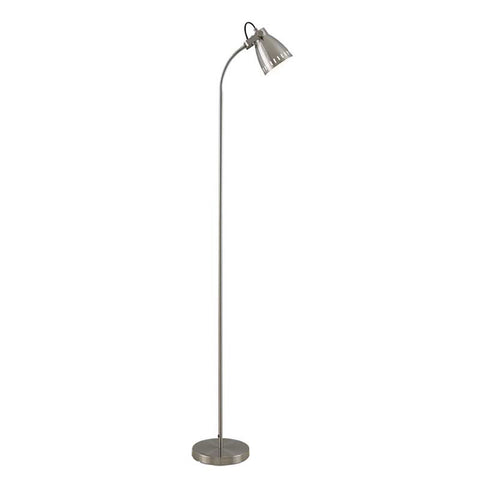 NOVA Nickel E27 Adjustable Floor Lamp
