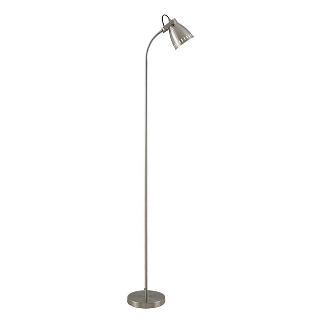 NOVA Nickel E27 Adjustable Floor Lamp