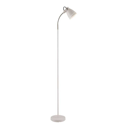 NOVA White E27 Adjustable Floor Lamp