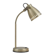 NOVA Antique Brass E27 Adjustable Table Lamp