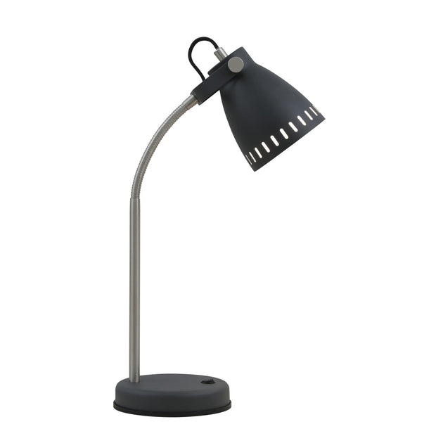 NOVA Dark Grey E27 Adjustable Table Lamp