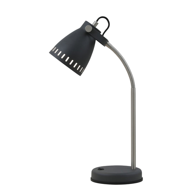 NOVA Dark Grey E27 Adjustable Table Lamp