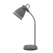 NOVA Grey E27 Adjustable Table Lamp