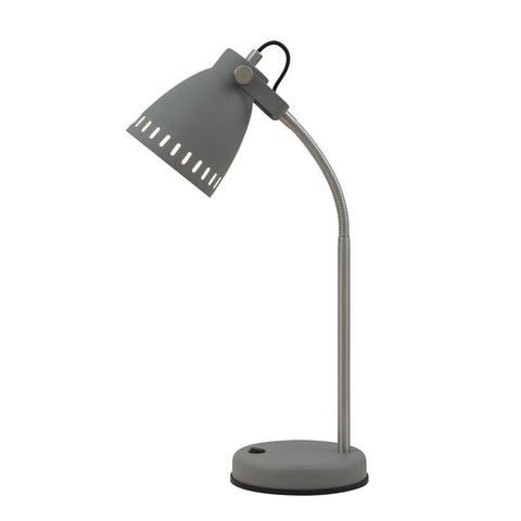 NOVA Grey E27 Adjustable Table Lamp