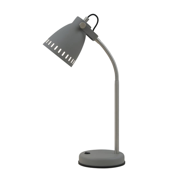 NOVA Grey E27 Adjustable Table Lamp