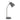 NOVA Grey E27 Adjustable Table Lamp