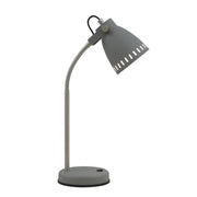NOVA Grey E27 Adjustable Table Lamp