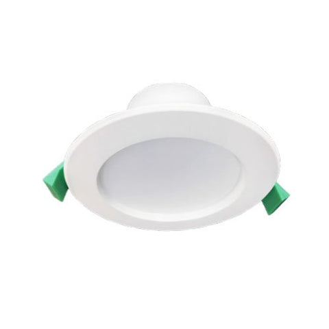 Niko 9w Recessed Tricolour LED Integrated Downlight Matt White