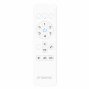 Fresno DC Close to Ceiling 3 ABS Blade 1320mm Hugger WIFI & Remote Control Ceiling Fan Matt Black/Walnut