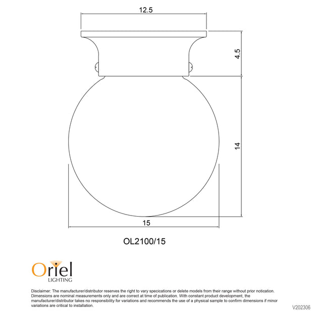 Jetball 15cm DIY Batten Fix Opal and Black