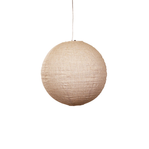 KANTO.40 40cm Round Flax Linen Shade Only
