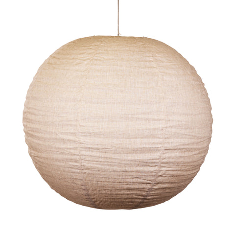 KANTO.80 80cm Round Flax Linen Shade Only