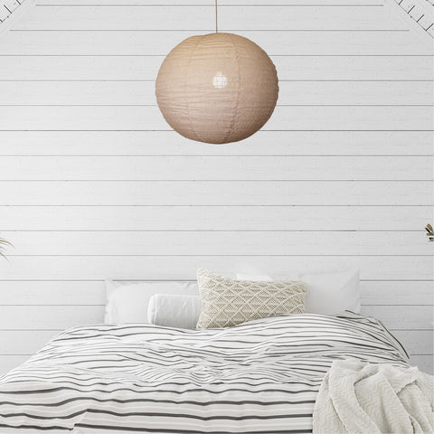 KANTO.80 80cm Round Flax Linen Shade Only