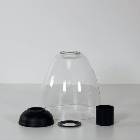 WARWICK Black with Clear Glass DIY
