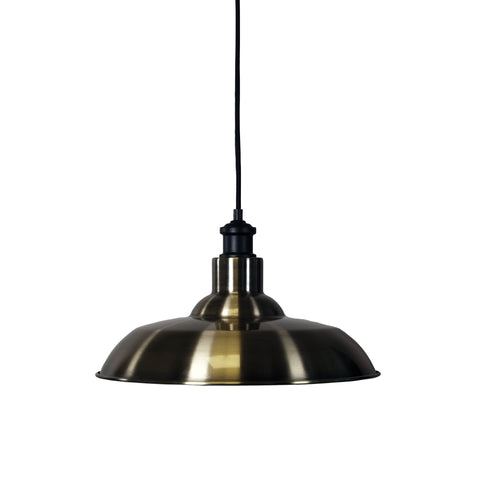 SLATER.38 Antique Brass 28cm Metal Shade