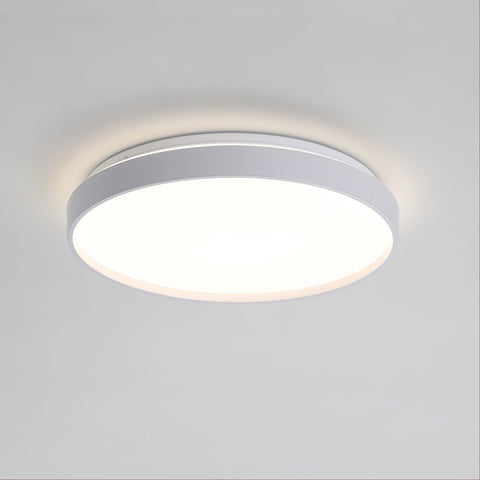 Leena 48cm 30w LED CCT Dimmable White Trim Oyster Light