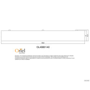 Orbis 40 CCT LED Ceiling Light Black Oyster