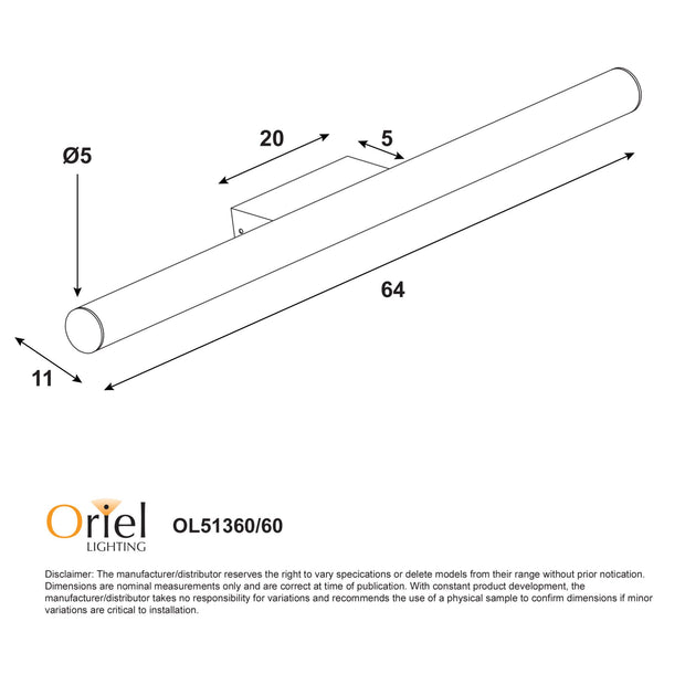 Trella 60 CCT LED Vanity Light White