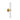 SASSY 8w LED CCT Dimmable Satin Brass with Ribbed Frosted Glass Wall Light