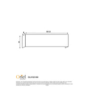 Rafter 60 White CCT LED Wall Light