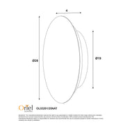 Dot 25 CCT LED Wall Light Natural