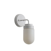 Dunburn Vanity Wall Light White/Opal