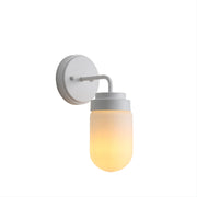 Dunburn Vanity Wall Light White/Opal